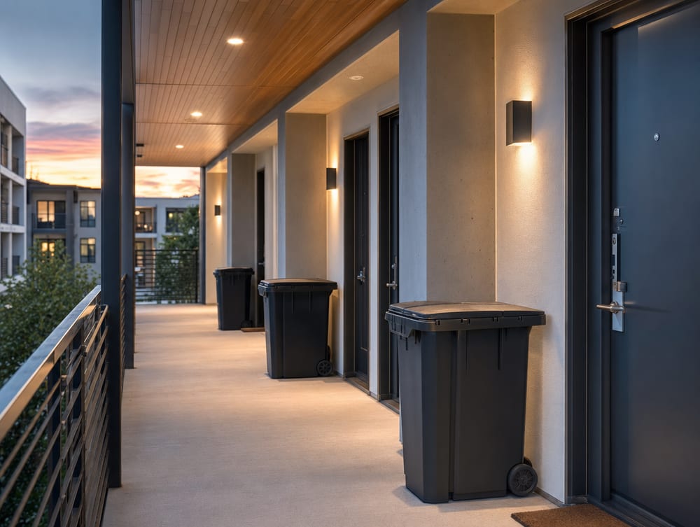 Trash Valet in DFW by T.A.P. Contracting Services